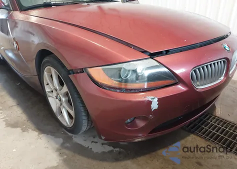 2004 BMW Z4 2.5I из США, поврежденный, VIN 4USBT335X4LS53530